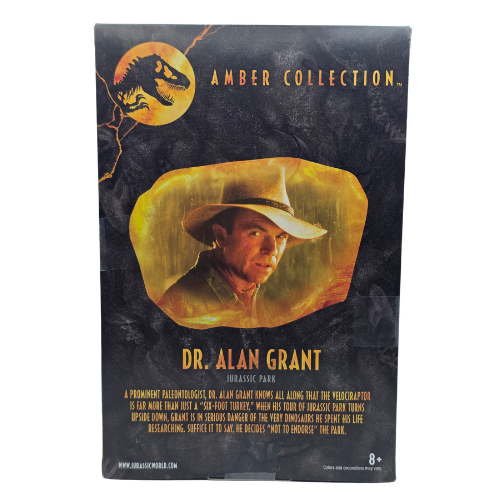 Jurassic World Amber Collection — Dr. Alan Grant 6.5-Inch Action Figure (Jurassic Park)