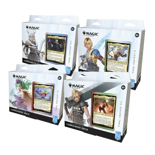 Magic: The Gathering — Universes Beyond: Final Fantasy Collector Commander Deck — Cloud, Ex-SOLDIER (Limit Break)
