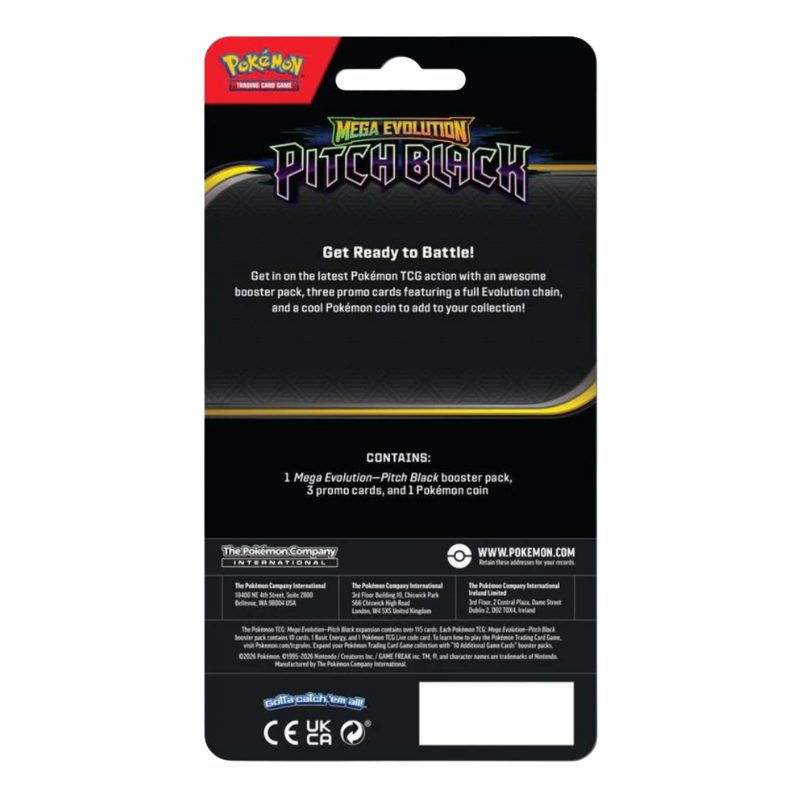 Pokémon TCG: Mega Evolution — Pitch Black Premium Checklane Blister — Luxray