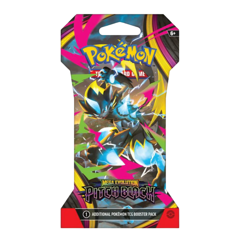 Pokémon TCG: Mega Evolution — Pitch Black Sleeved Booster