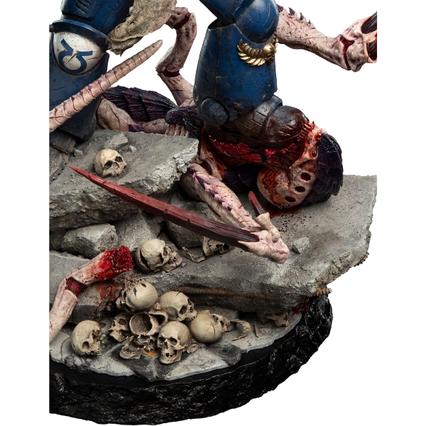 Warhammer 40,000: Space Marine 2 — Lieutenant Titus 1/6 Scale Statue (Weta Workshop, Battleline Edition) — Pre-Order