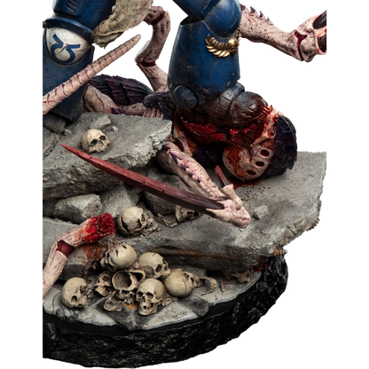 Warhammer 40,000: Space Marine 2 — Lieutenant Titus 1/6 Scale Statue (Weta Workshop, Battleline Edition) — Pre-Order