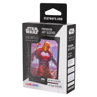 Gamegenic — Star Wars Unlimited: Ashes of the Empire Premium Art Sleeves — The Armorer