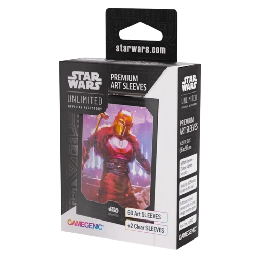 Gamegenic — Star Wars Unlimited: Ashes of the Empire Premium Art Sleeves — The Armorer