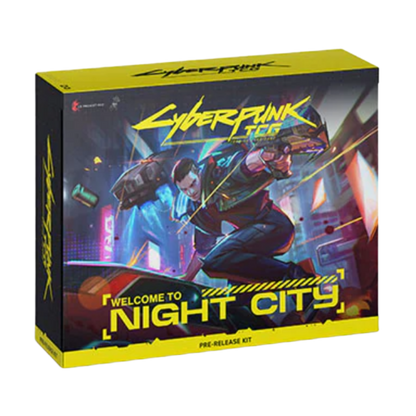 Cyberpunk TCG — Welcome to Night City: Pre-Release Kit (Pre-Order)