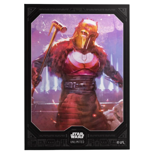 Gamegenic — Star Wars Unlimited: Ashes of the Empire Premium Art Sleeves — The Armorer