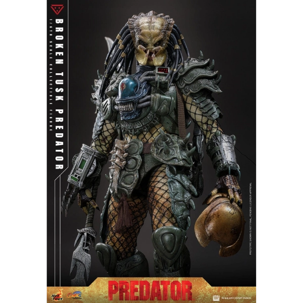 Alien vs. Predator — Broken Tusk Predator 1/6 Figure (Hot Toys) — Pre-Order