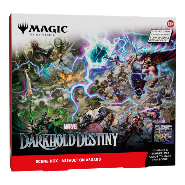 Magic: The Gathering — Marvel: Darkhold Destiny Scene Box: Assault on Asgard