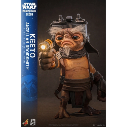 Star Wars — Keeto (Anzellan Droidsmith) Life-Size Figure (Hot Toys, The Mandalorian & Grogu) — Pre-Order
