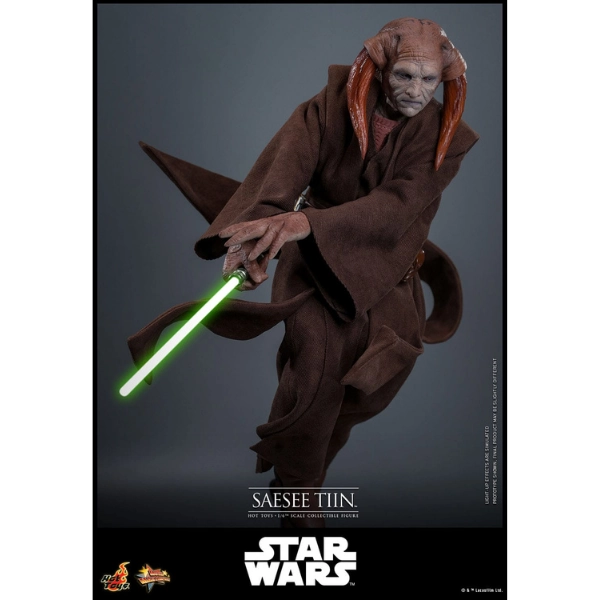 Star Wars — Saesee Tiin 1/6 Figure (Hot Toys, Revenge of the Sith) — In Stock