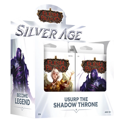 ⚔️Flesh and Blood TCG — Silver Age Deck: Usurp the Shadow Throne — Case of 6 (2x Viserai, 4x Prism)