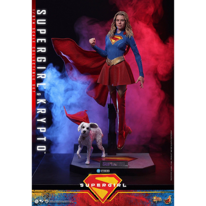 DC Comics — Supergirl & Krypto 1/6 Figure Set (Hot Toys, Supergirl) — Pre-Order