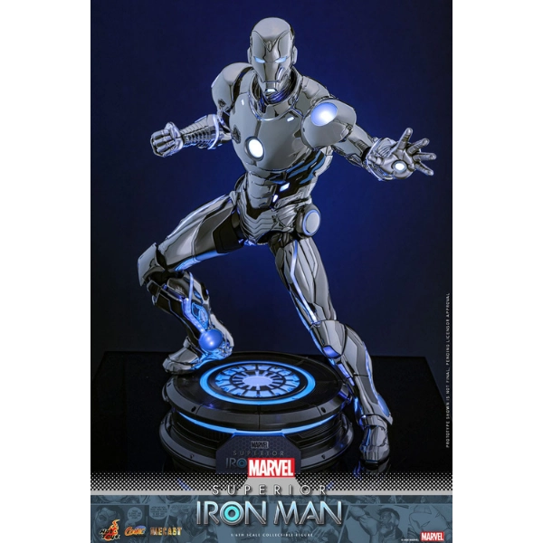 Marvel — Superior Iron Man Diecast 1/6 Figure (Hot Toys)