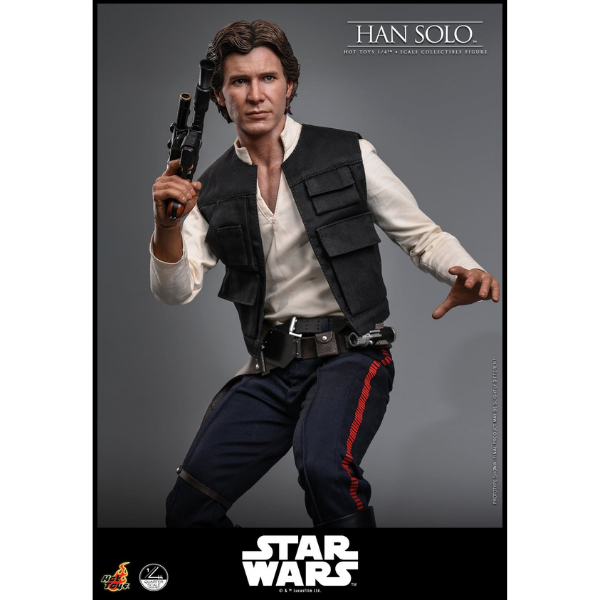 Star Wars — Han Solo 1/4 Scale Figure (Hot Toys, A New Hope) — Pre-Order