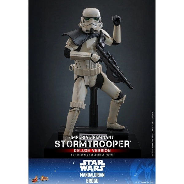 Star Wars — Imperial Remnant Stormtrooper (Deluxe Version) 1/6 Figure (Hot Toys, The Mandalorian & Grogu) — Pre-Order