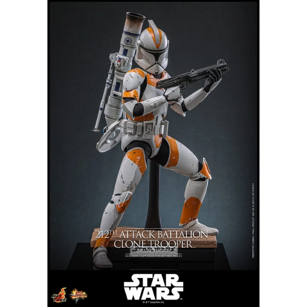 Star Wars — 212th Attack Battalion Clone Trooper (Deluxe Version) 1/6 Figure (Hot Toys, The Clone Wars) — Pre-Order
