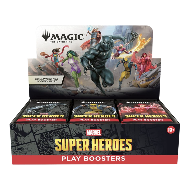 Magic: The Gathering — Marvel Super Heroes Play Booster Box (Pre-Order)