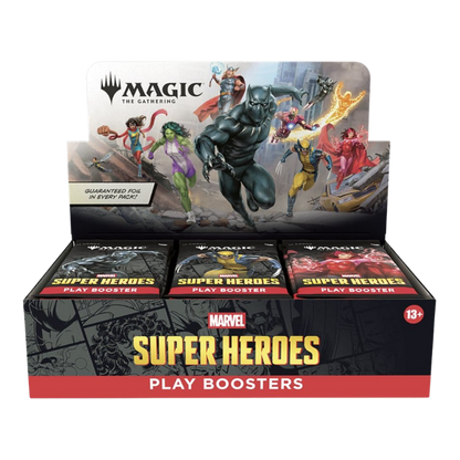 Magic: The Gathering — Marvel Super Heroes Play Booster Box (Pre-Order)
