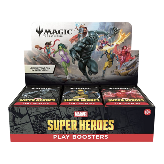 Magic: The Gathering — Marvel Super Heroes Play Booster Box (Pre-Order)