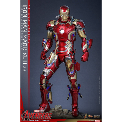 Marvel — Iron Man Mark XLIII (2.0) Diecast (Deluxe Version) 1/6 Figure (Hot Toys, Avengers: Age of Ultron) — Pre-Order