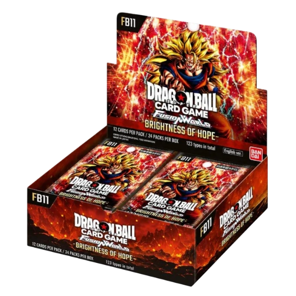 Dragon Ball Super Card Game — Fusion World: FB11 Brightness of Hope Booster Box (24 Packs)
