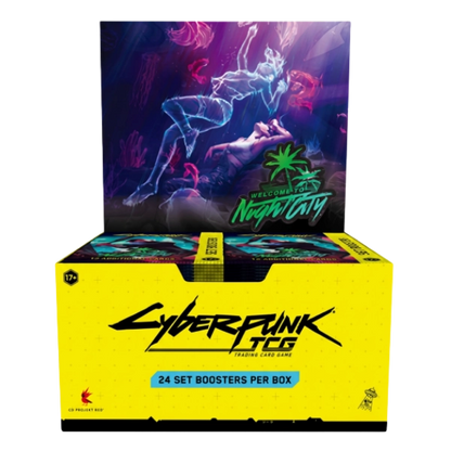 Cyberpunk TCG — Welcome to Night City: Booster Display (24 Packs) (Pre-Order)