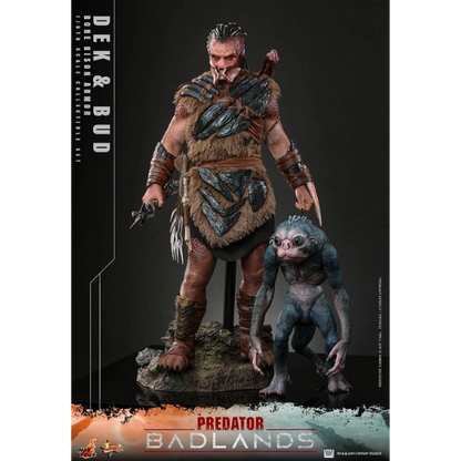 Predator: Badlands — Dek (Bone Bison Armor) & Bud 1/6 Figure Set (Hot Toys) — Pre-Order