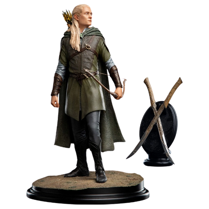 Lord of the Rings — Legolas, Hunter of the Plains 1/6 Scale Statue (Weta Workshop, Classic Series, Limited Edition of 800) — Includes Free Knives of Legolas Replica