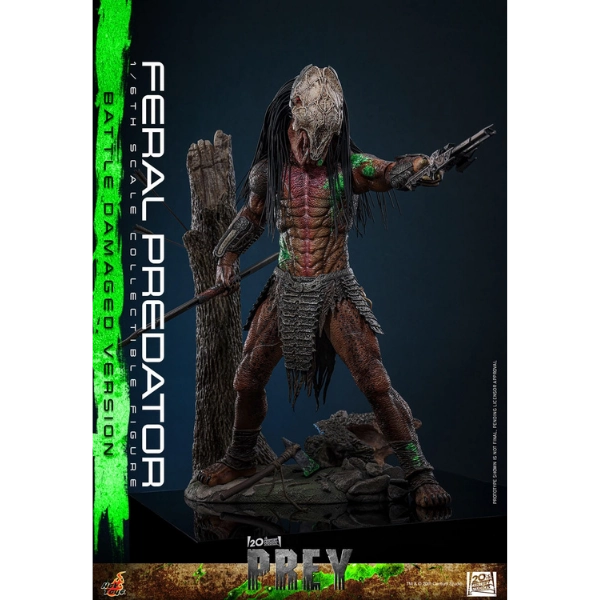 Prey — Feral Predator (Battle Damaged Version) 1/6 Figure (Hot Toys) — Pre-Order