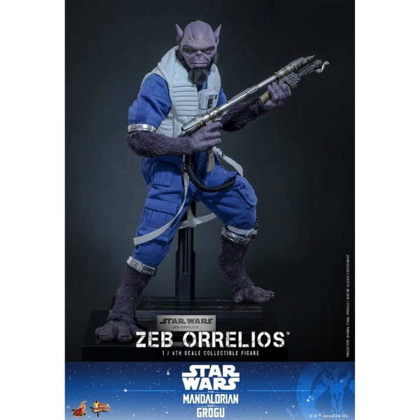Star Wars — Zeb Orrelios 1/6 Figure (Hot Toys, The Mandalorian & Grogu) — Pre-Order