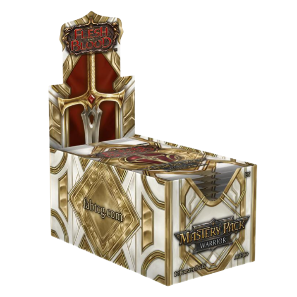 ⚔️ Flesh & Blood — Mastery Pack Warrior Booster Pack (12 Count) (Pre-Order)