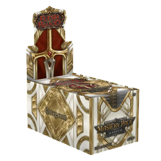 ⚔️ Flesh & Blood — Mastery Pack Warrior Booster Pack (12 Count) (Pre-Order)