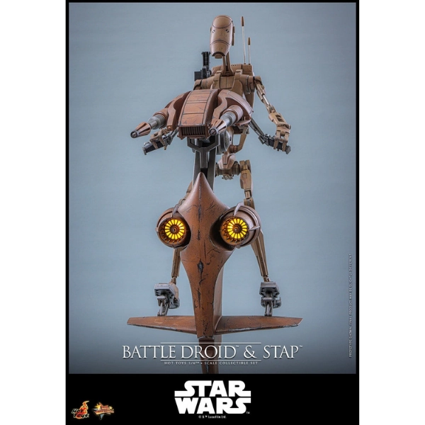 Star Wars — Battle Droid & STAP 1/6 Figure Set (Hot Toys, The Phantom Menace) — Pre-Order
