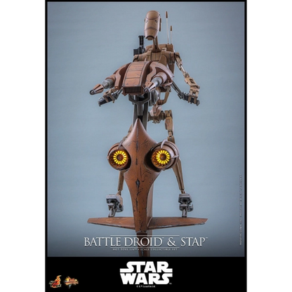 Star Wars — Battle Droid & STAP 1/6 Figure Set (Hot Toys, The Phantom Menace) — Pre-Order
