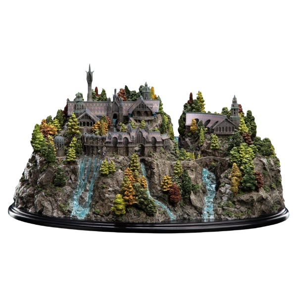 Lord of the Rings — Rivendell Diorama (Weta Workshop, Limited Edition of 1,000) — Includes Free Paul Lasaine Art Print