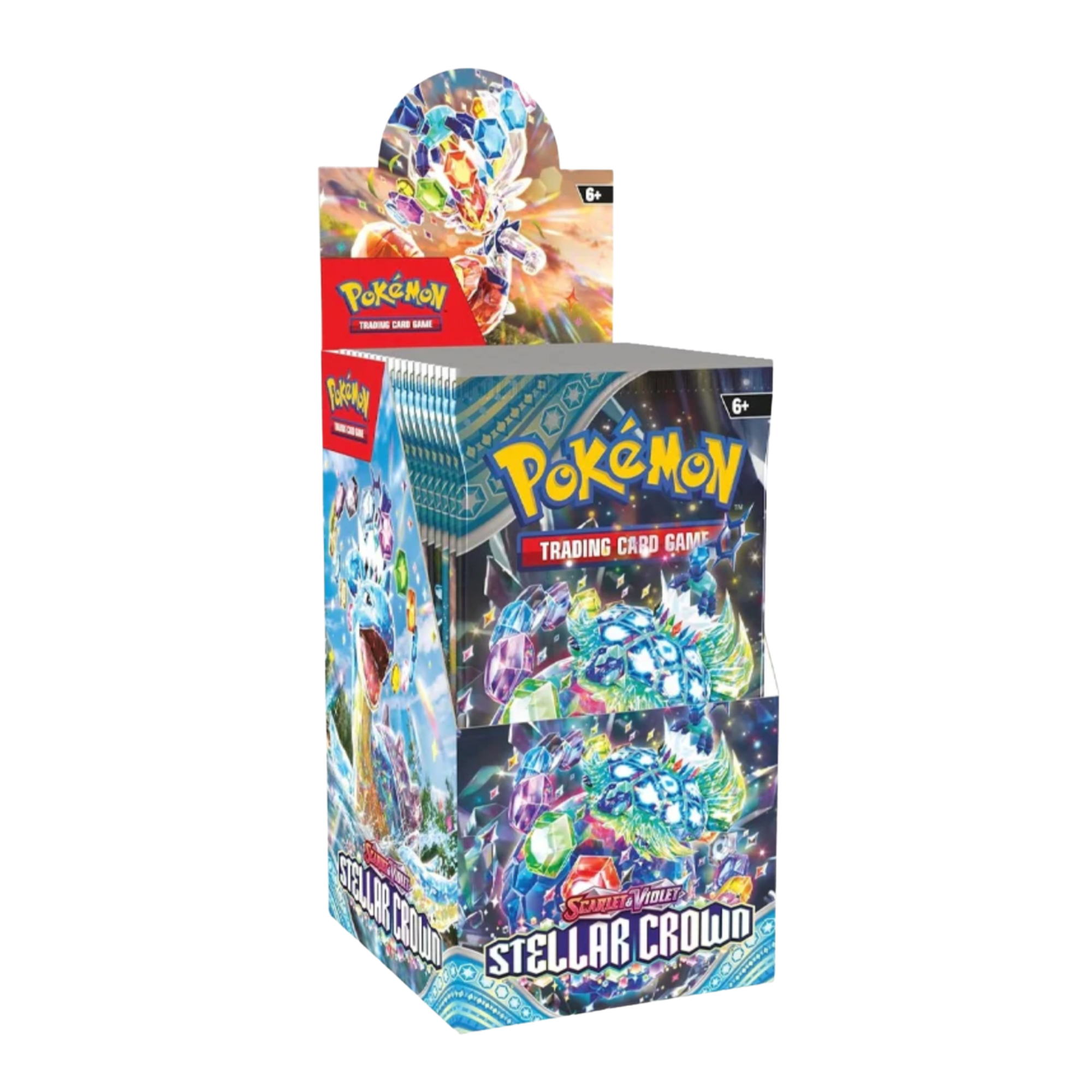 Pokémon TCG — Stellar Crown Half Booster Box (18 Packs)