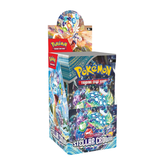 Pokémon TCG — Stellar Crown Half Booster Box (18 Packs)