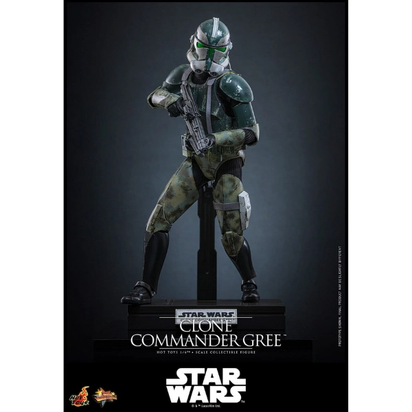 Star Wars — Clone Commander Gree 1/6 Figure (Hot Toys, Revenge of the Sith) — Pre-Order