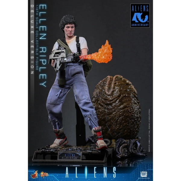 Alien — Ellen Ripley (Deluxe Version) 1/6 Figure (Hot Toys, Aliens 40th Anniversary) — Pre-Order