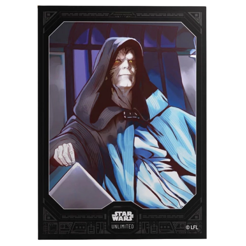Gamegenic — Star Wars Unlimited: Ashes of the Empire Premium Art Sleeves — Emperor Palpatine