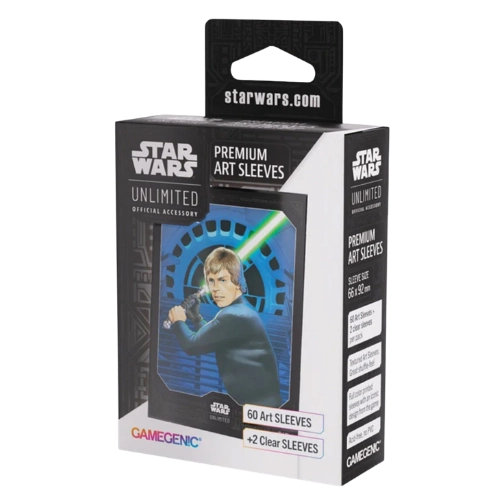 Gamegenic — Star Wars Unlimited: Ashes of the Empire Premium Art Sleeves — Jedi Luke Skywalker