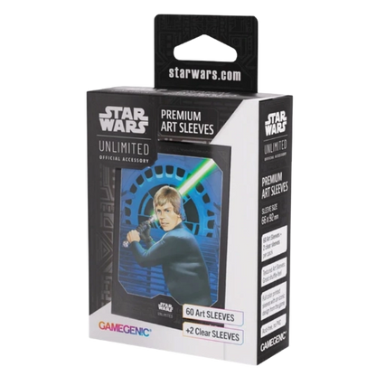 Gamegenic — Star Wars Unlimited: Ashes of the Empire Premium Art Sleeves — Jedi Luke Skywalker