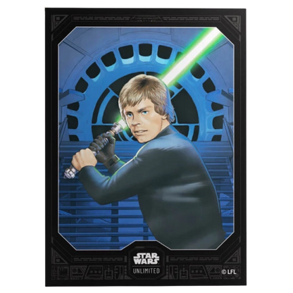 Gamegenic — Star Wars Unlimited: Ashes of the Empire Premium Art Sleeves — Jedi Luke Skywalker