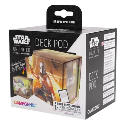Gamegenic — Star Wars Unlimited: Ashes of the Empire Deck Pod — The Mandalorian/Grogu