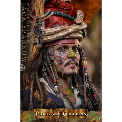 Pirates of the Caribbean — Pelegostos Chief Jack Sparrow 1/6 Figure (Hot Toys, Dead Man's Chest) — Pre-Order