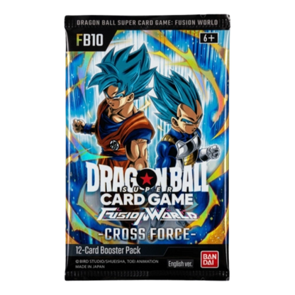 Dragon Ball Super Card Game: Fusion World — Cross Force Booster Box (FB-10)