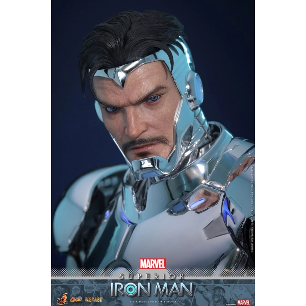 Marvel — Superior Iron Man Diecast 1/6 Figure (Hot Toys)