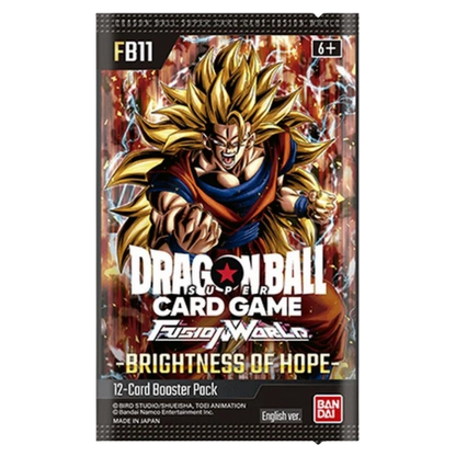 Dragon Ball Super Card Game — Fusion World: FB11 Brightness of Hope Booster Box (24 Packs)