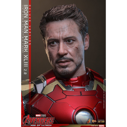 Marvel — Iron Man Mark XLIII (2.0) Diecast (Deluxe Version) 1/6 Figure (Hot Toys, Avengers: Age of Ultron) — Pre-Order