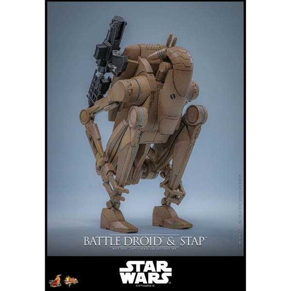 Star Wars — Battle Droid & STAP 1/6 Figure Set (Hot Toys, The Phantom Menace) — Pre-Order
